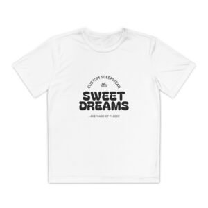 Youth Sweet Dreams Tee | Custom Sleepwear, Kids Pajama Shirt, Bedtime Outfit, Sleepover Gift, Cozy Relaxation Wear