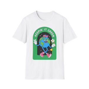 Keepin' It Green Unisex Softstyle T-Shirt - Eco-Friendly Apparel for Nature Lovers, Earth Day Gift, Casual Wear, Summer [...]